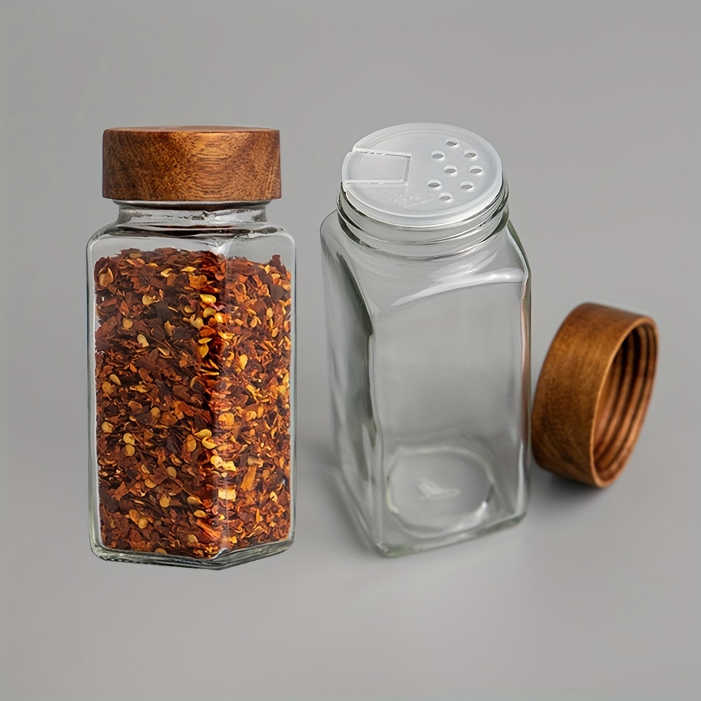 new 120ml glass spice jars/bottles 4oz