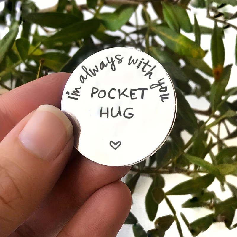 Pocket Hug Token I'm Always with You Token Long Distance