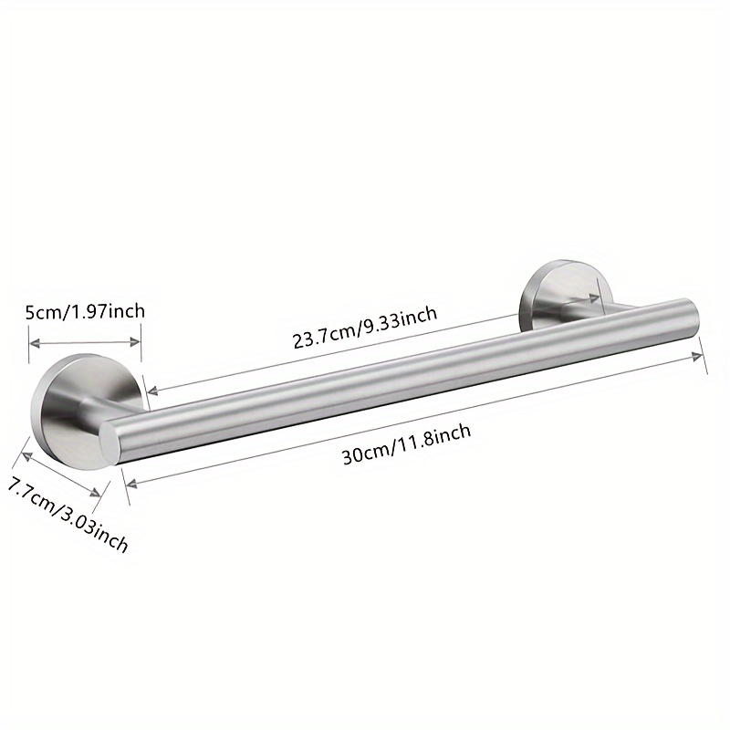 Towel Ring Brushed Nickel, Bath Hand Towel Ring Stainless Steel Round Towel  Holder for Bathroom