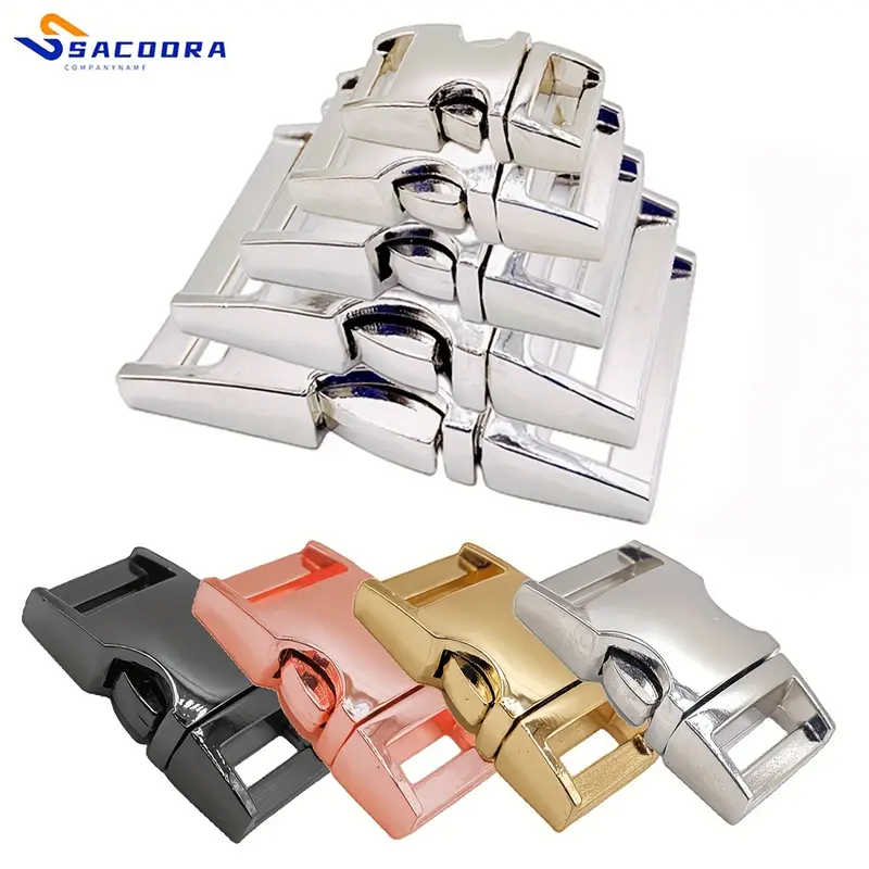 1pc 10 30mm Metal Side Release Buckle For Paracord Bracelet Dog Cat Collar  Sewing Diy Bag Luggage Outdoor Backpack Accessories, Don't Miss These  Great Deals
