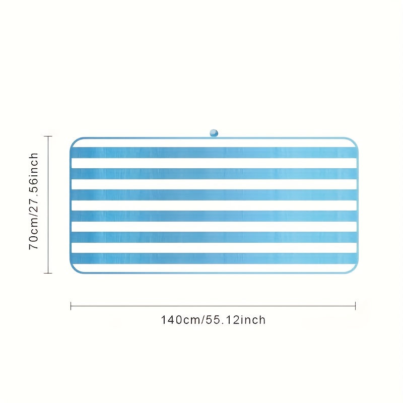 Soft Striped Bath Towel Quick Dry Absorbent Towel 140x70cm