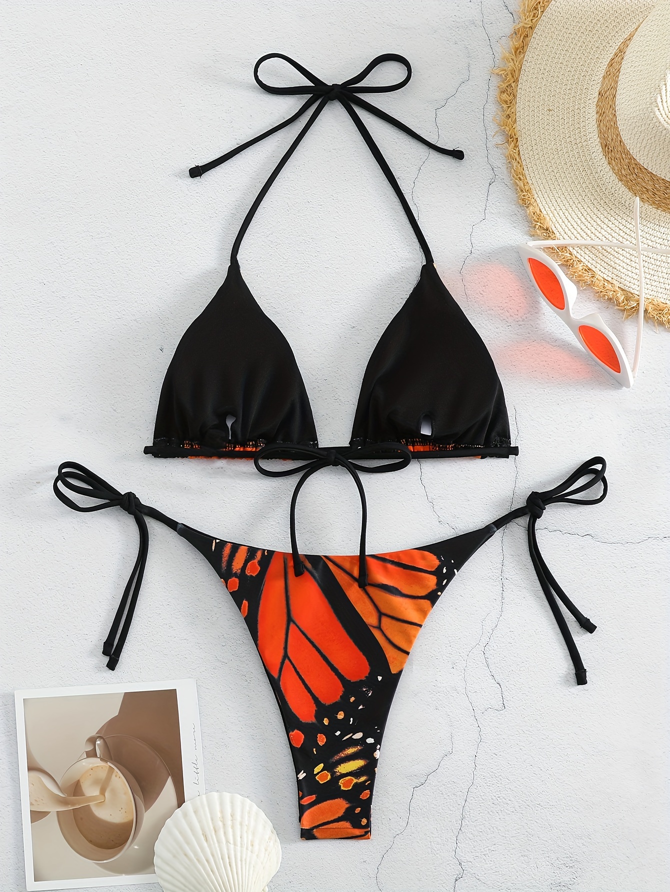 Y2K 4 Piece Bikini set