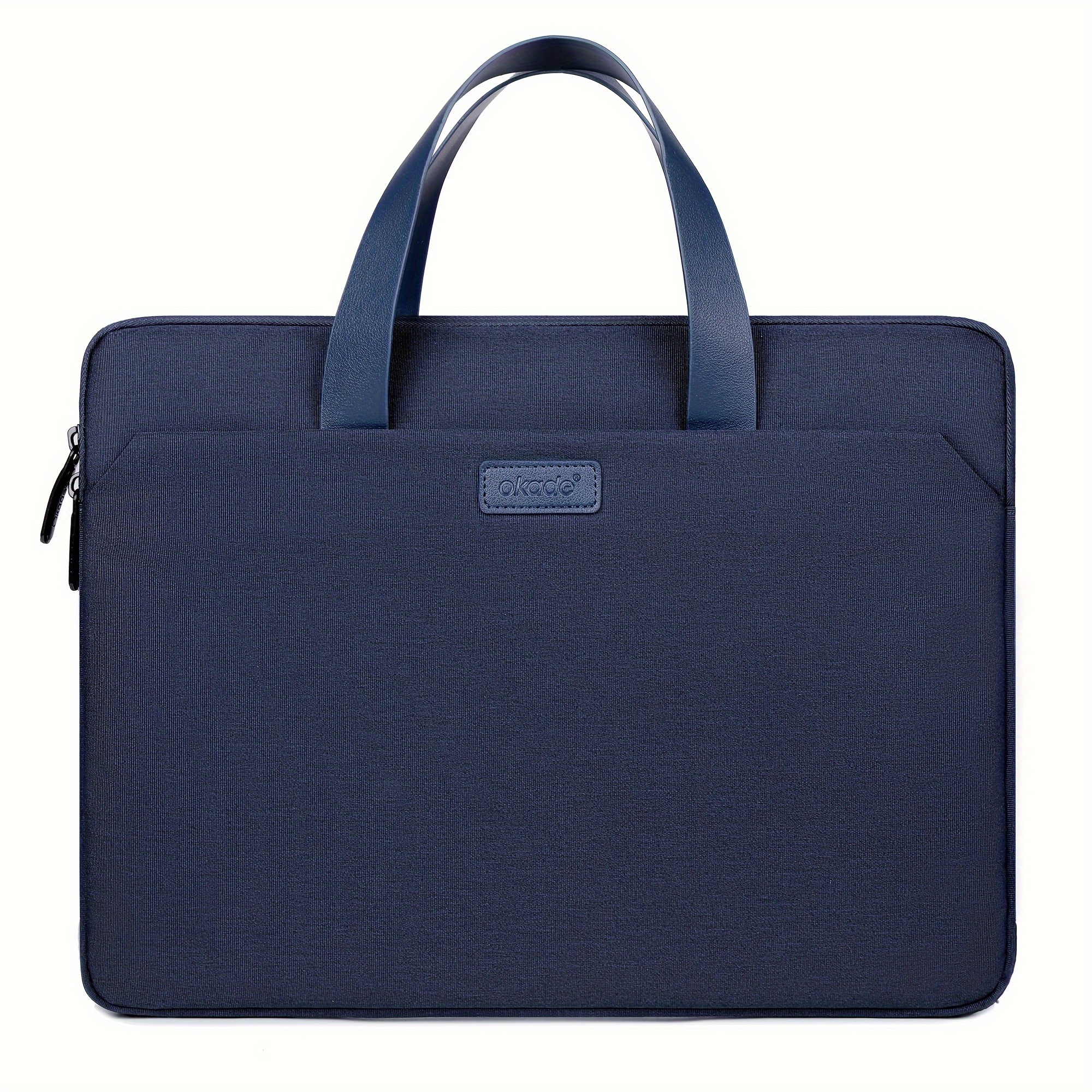 Lightweight leather shop laptop bag