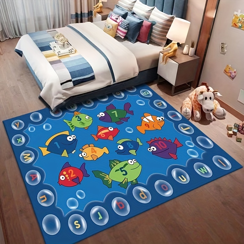 Christmas Kitchen Floor Mat Home Bedroom Living Room Kids Decor