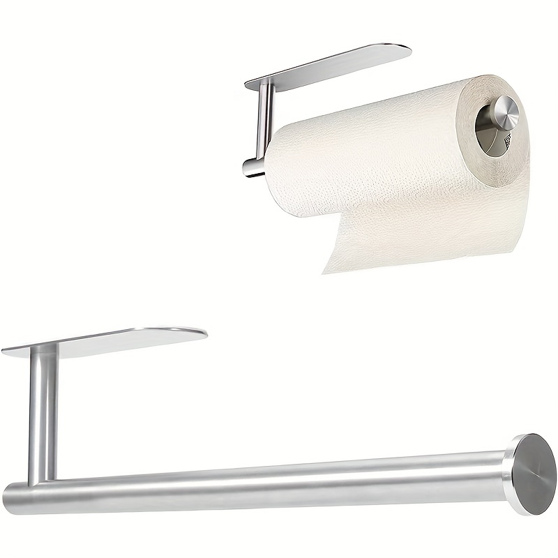 Stainless Steel Paper Towel Holders Paper Towels Rolls For - Temu