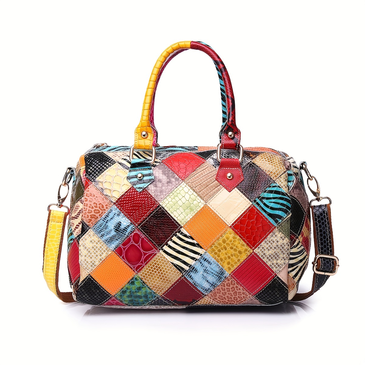 Checkered Handbag - Temu