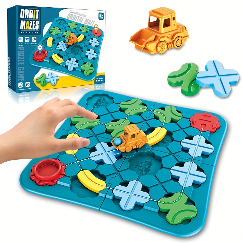 

Car Track Maze 118 Adventure Board Games, Parent-child Interactive Logical Thinking Educational Toy