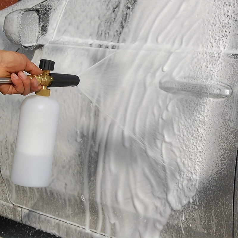 High Pressure 1/4”quick Plug Soap Foamer Snow Foam Lance Foam Cannon Foam  Gun Nozzle, Car Clean Foam Wash Foam Generator - Automotive - Temu