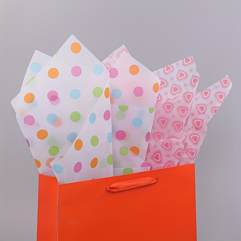 50Pcs Papier de soie Emballage cadeau, différentes couleurs Artisanat Papier  de soie Papier de soie cadeau en vrac Papier de soie en vrac pour sacs  cadeaux Boîte Emballage cadeau Artisanat Proj