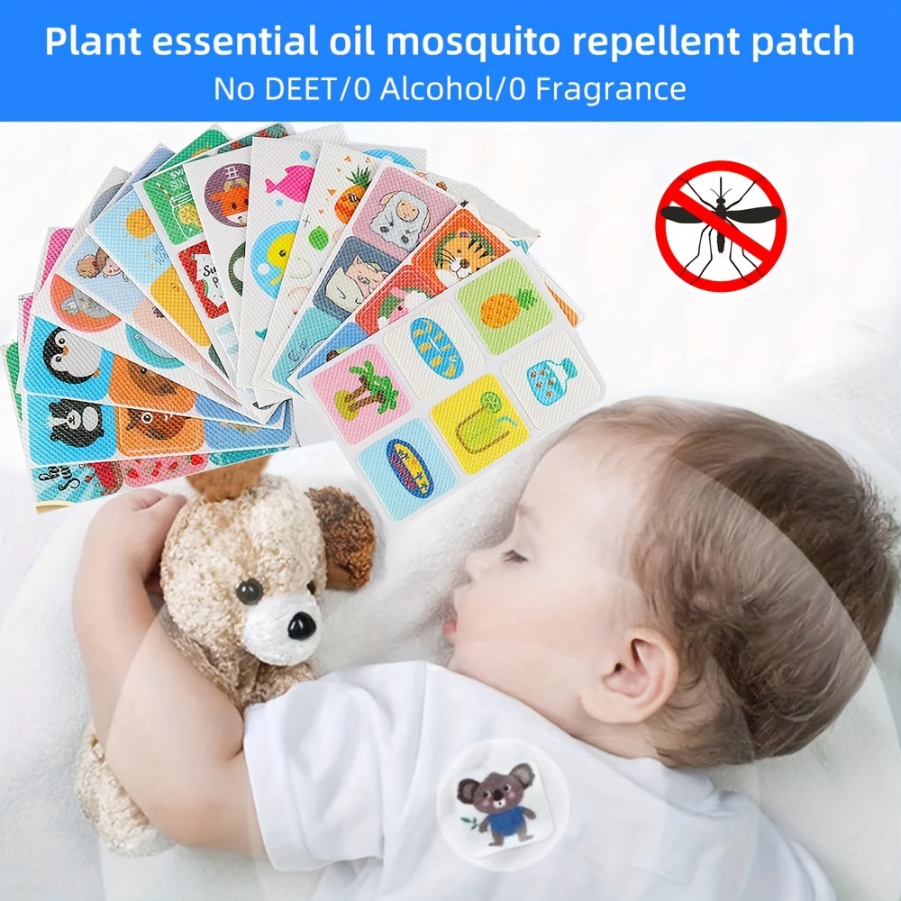 Pâte anti-moustique citronnelle autocollants anti-moustiques bébé anti-moustique  patch moustique