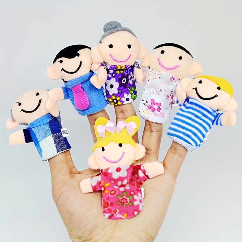 Puppet Stand Set Educational Finger Puppets for Holiday Bookshelf Preschool  Activities - AliExpress