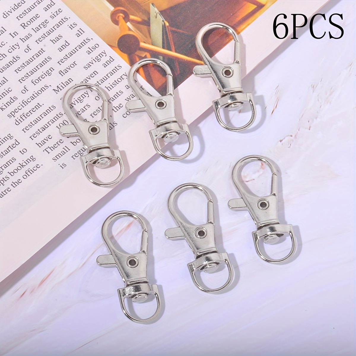 Lobster Claw Clasps Keychain Alloy Lobster Clasp Swivel - Temu