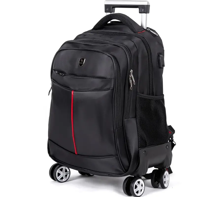 Rolling Backpack 4 Wheels 360° Rotation Waterproof Backpack - Temu Canada