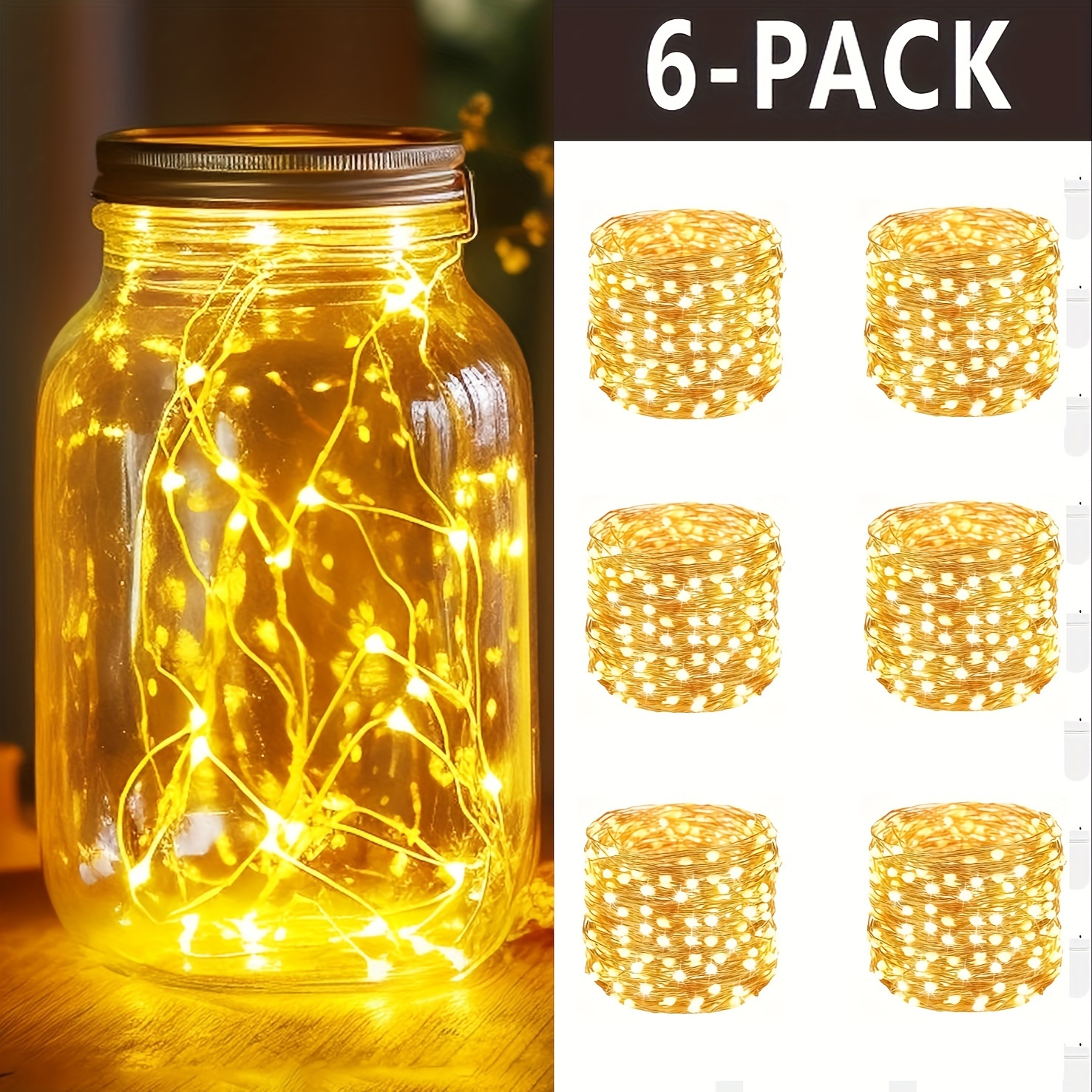 String Light Storage Containers at