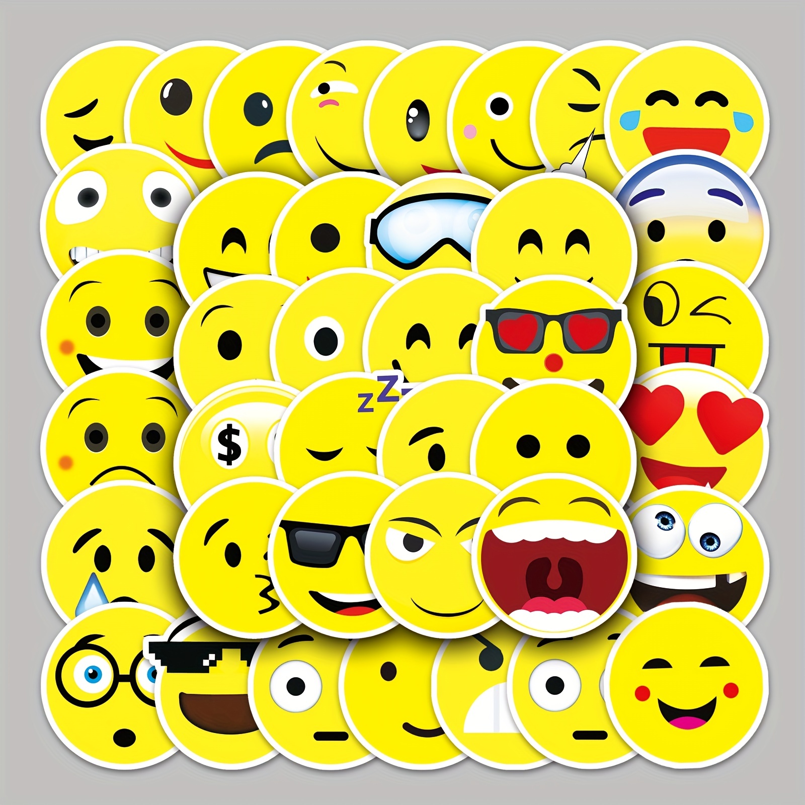 Smile Face Stickers Homemade With Love Stickers For - Temu