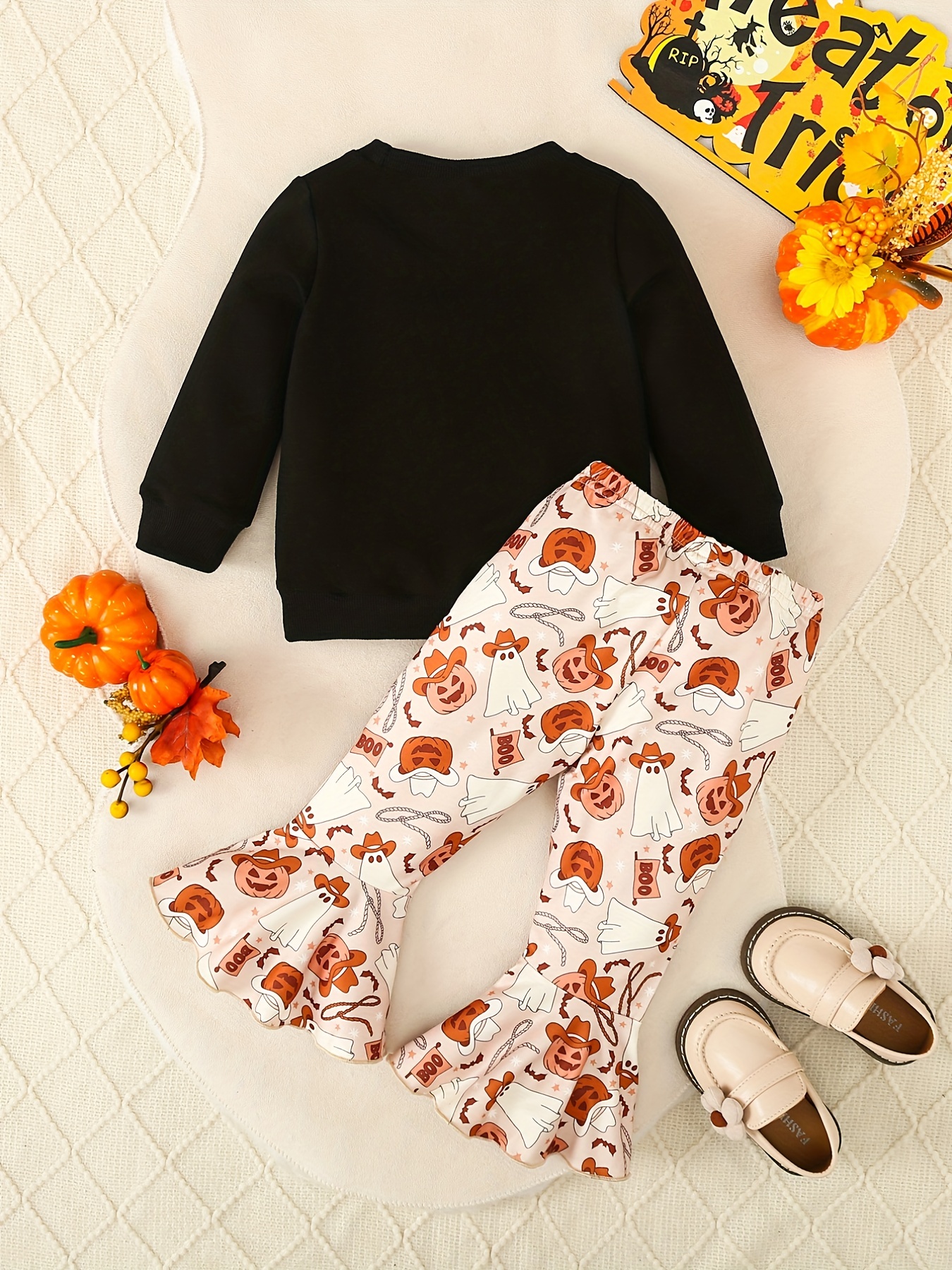 Little pumpkin discount letter print sweatshirt