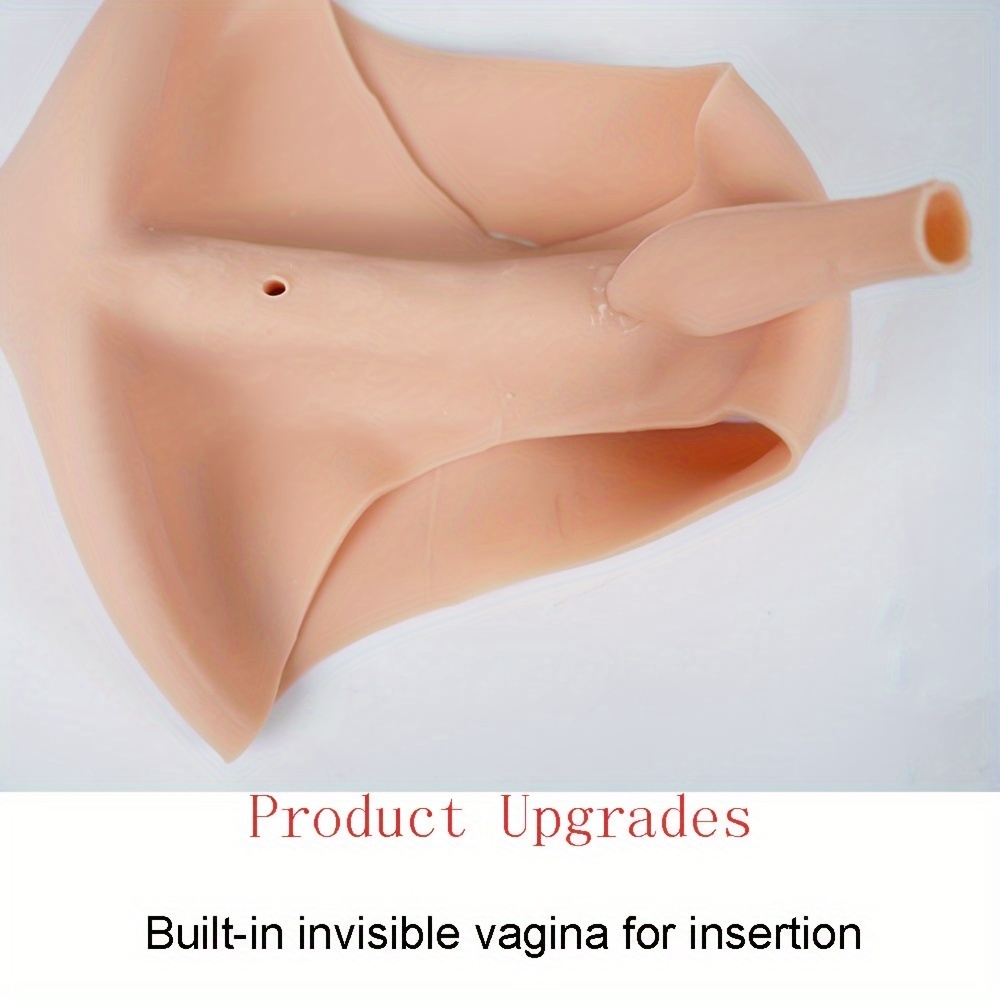 Silicone Vagina Panty Realistic Fake Vaginal Transgender - Temu