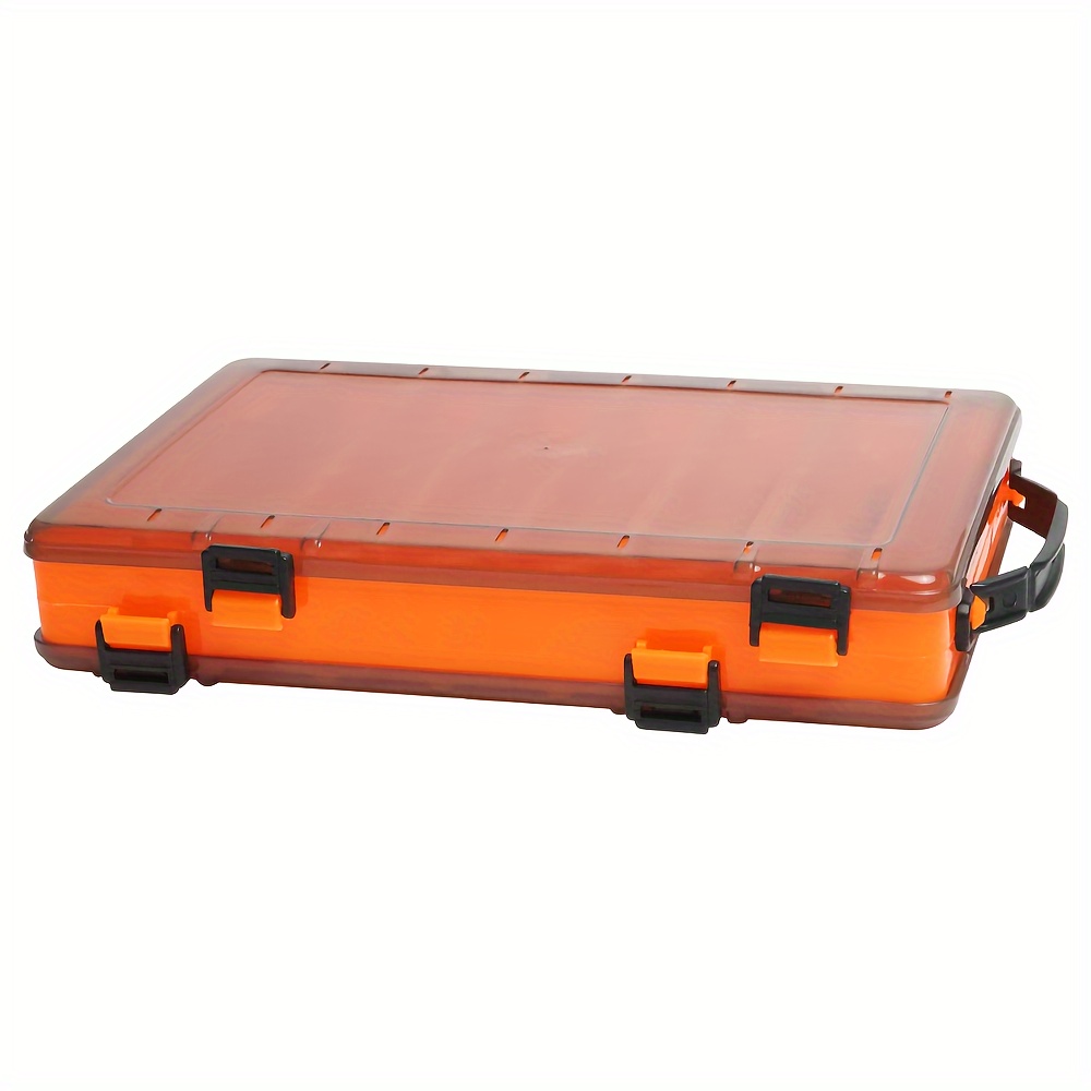 Fly Fishing Bait Storage Box, 5-compartment Fishing Tackle Box, Plastic  Multifunctional Storage Box