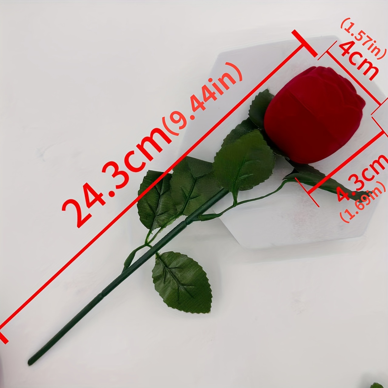 Rose Creative Ring Box, Elegant Proposal Gift