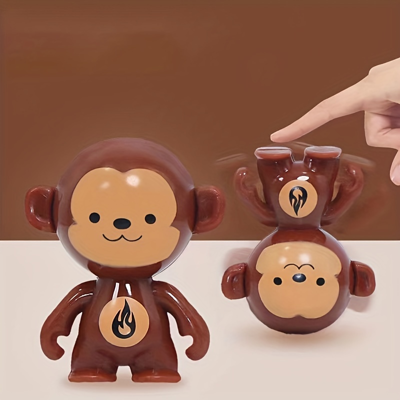 Lot Tumbler Cartoon Little Monkey Kid Toys Boys And Girls - Temu