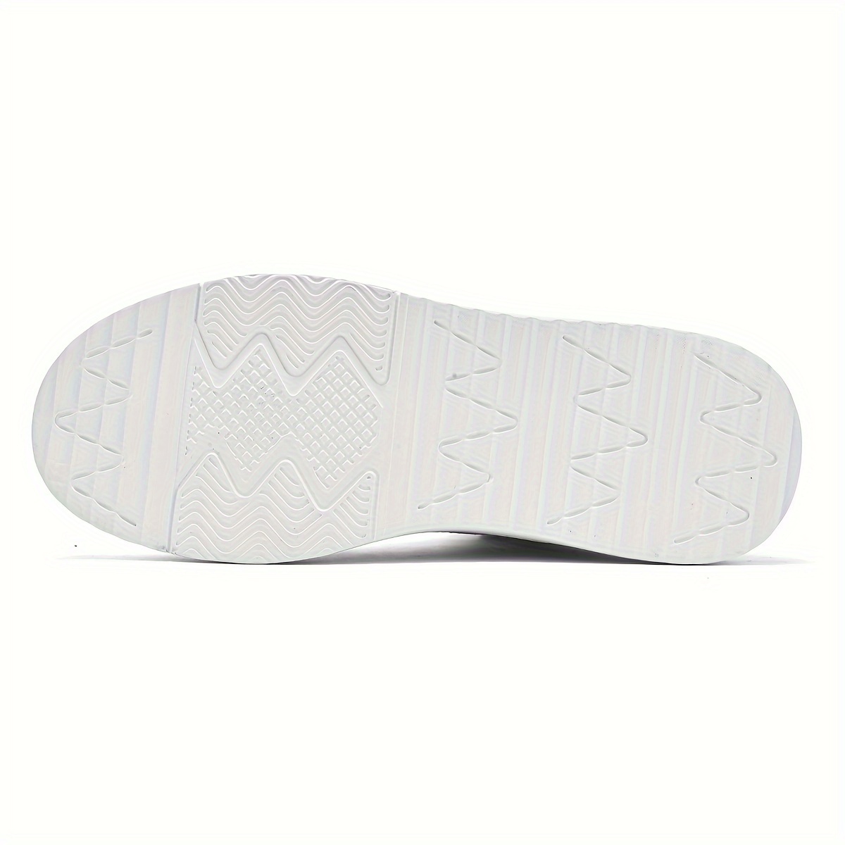 Men's Solid High Top Skate Shoes, Comfy Non Slip Lace Up Sneakers For Men's Outdoor Activities