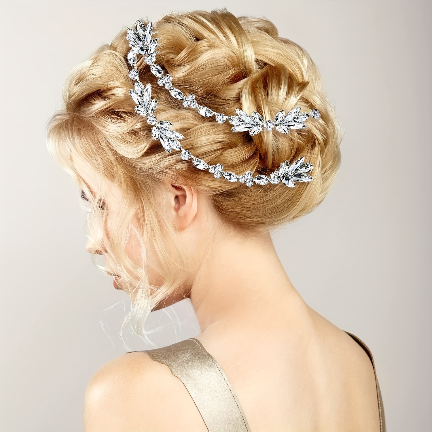  Accesorios para el cabello de boda para novias/mujeres/damas de  honor, niña de las flores, joyería para el cabello de novia, accesorios  para el cabello de novia para tocados de boda, peine