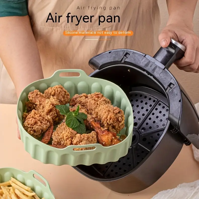Silicone Air Fryer Liner, Air Fryer Liners Pot, Silicone Basket