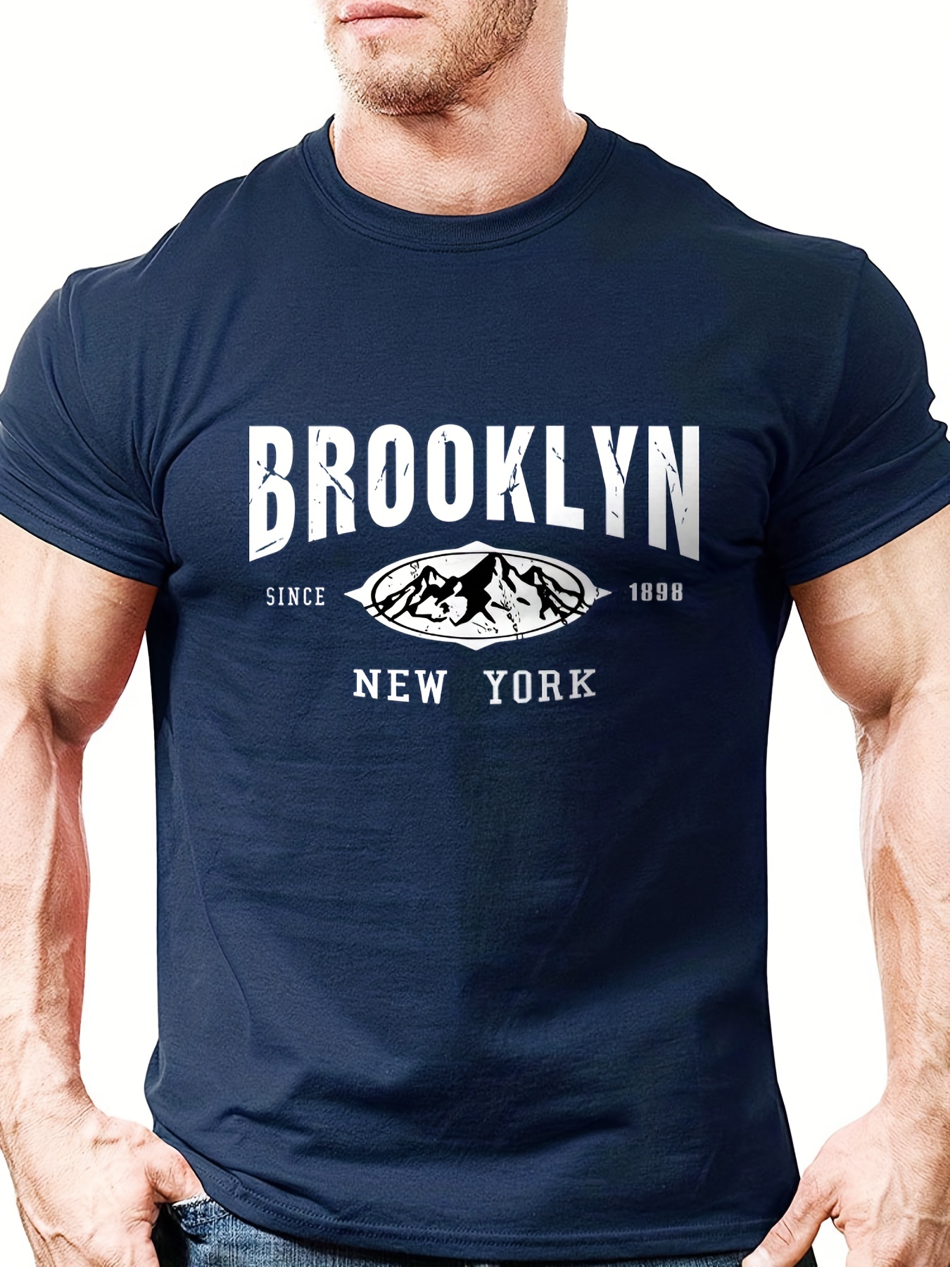 Plus Size Brooklyn 1898 New York Baseball Jersey