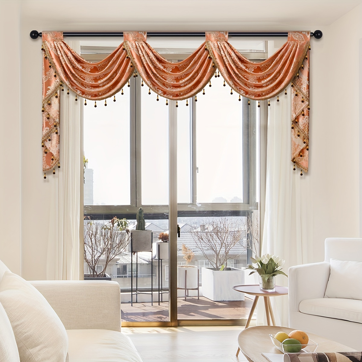 Are Valance Curtains for Living Rooms Out of Style?