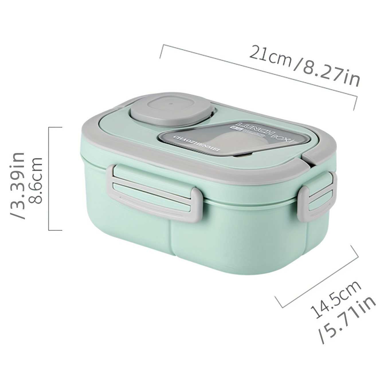 Microwave-safe Plastic Lunch Box For Students, Office Workers, And Children  - Perfect For Bento Boxes And College Dorm Room Apartment Essentials - Temu