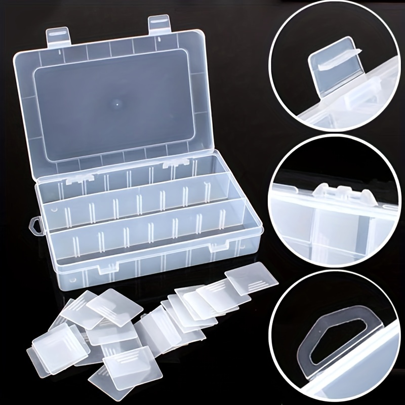 Plastic Removable Box Transparent Nail Art Accessories - Temu Australia