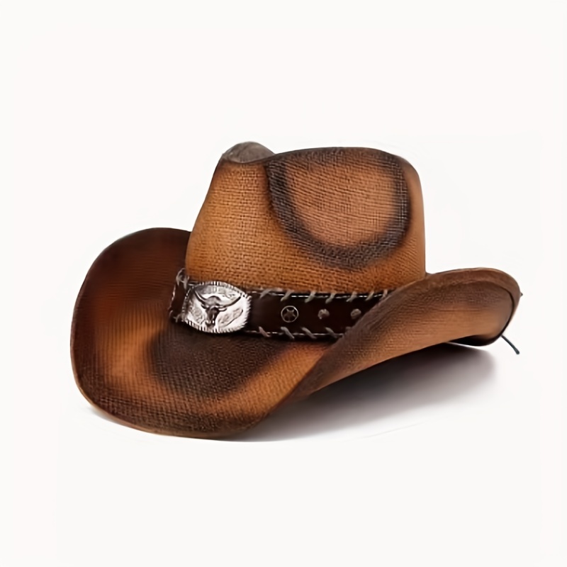 Western Cowboy Hat Band For Women Men Boho Hat Belts Classic - Temu