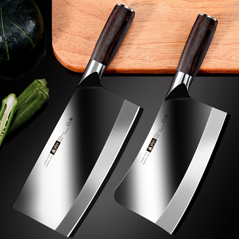 Kitchen Knife Household Stainless Steel Chopping Dual - Temu