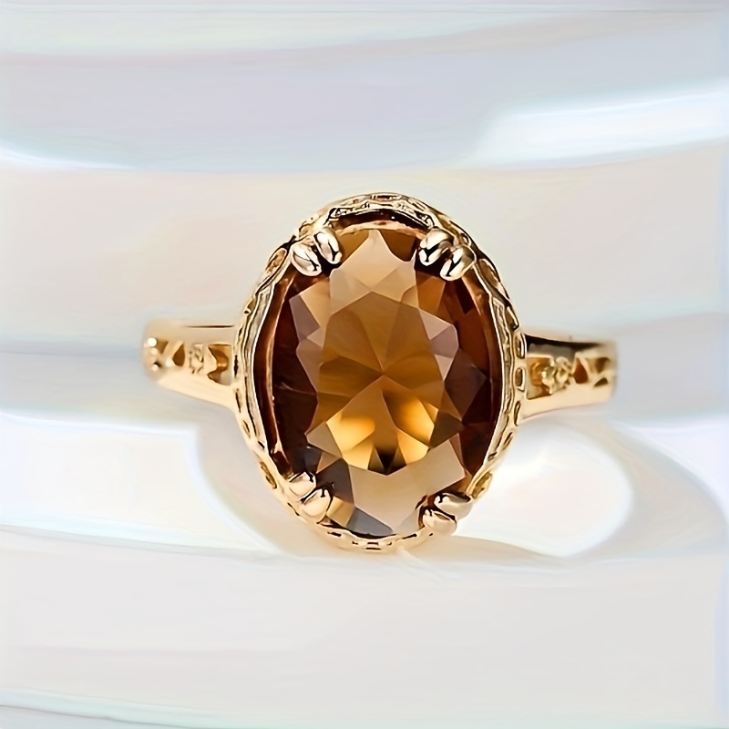 YAZILIND donne anelli Love Heart Platinum placcato intarsiato zirconi cubici per l'impegno
