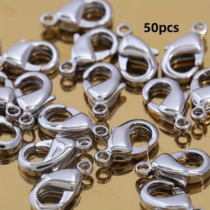 Stainless Steel Lobster Clasps Used For Bracelets Necklaces - Temu