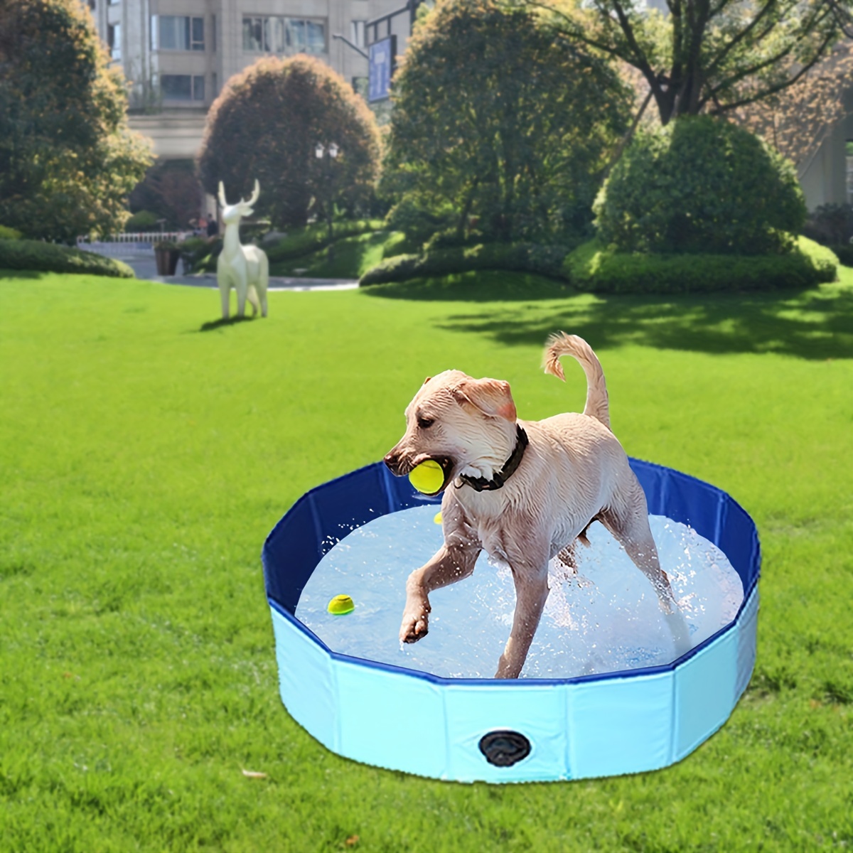 1pc Foldable Pet Bath Tub Suitable For Dogs And Cats Swimming Pool Bathtub Pet Cleaning Supplies Quick and Secure Online Checkout Temu United Arab Emirates