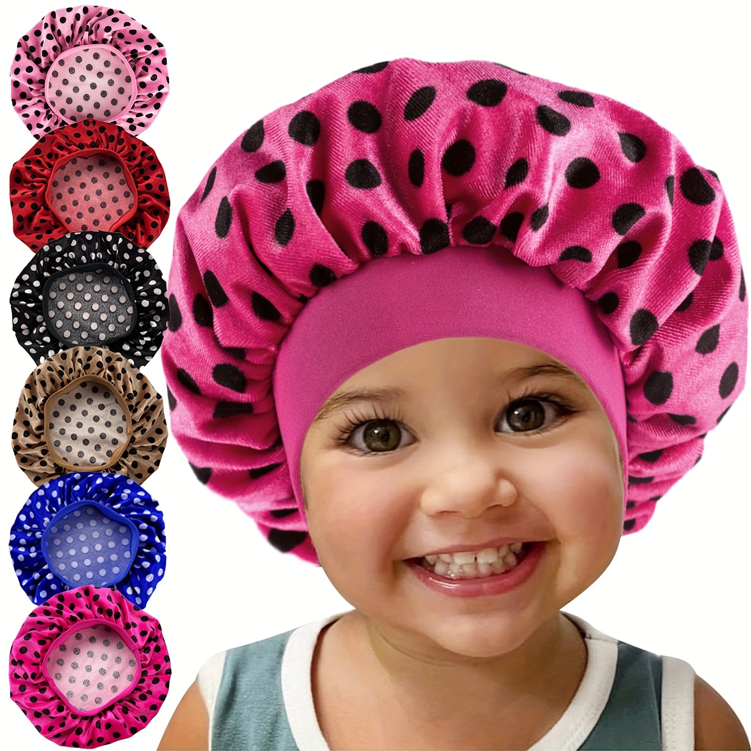 1 Pieza Linda Gorra Pompones Niños Protector Frío Ideal - Temu