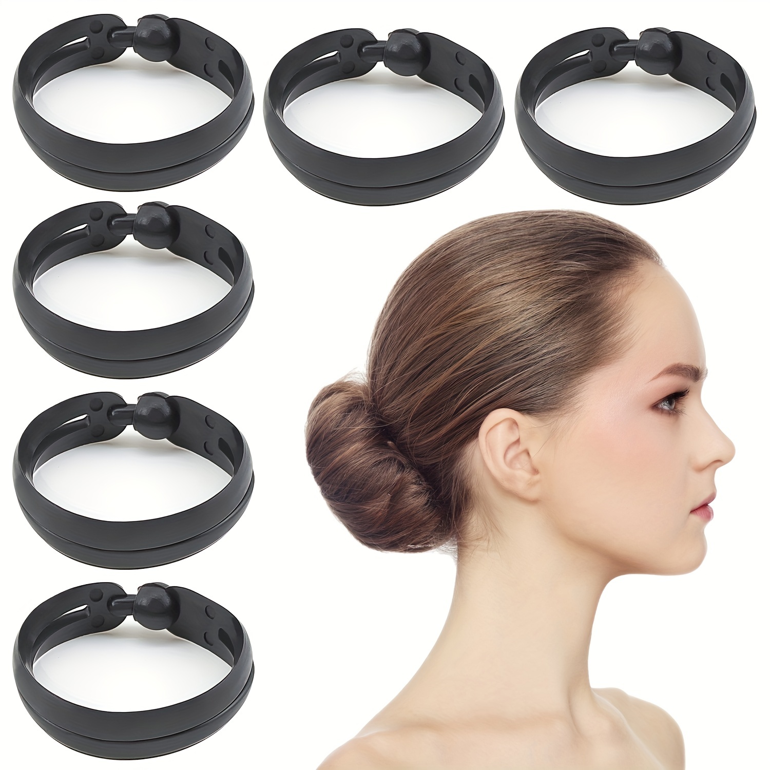 New Fashion Elegant Girl Magic Shape Making Ring Donut Hair Ring Fashion  Hairpin Hair Styling Tool Accessories - AliExpress