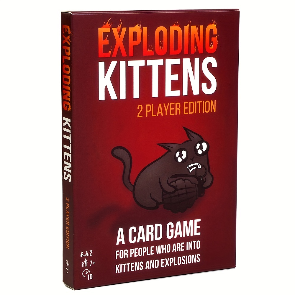  Exploding Kittens Happy Salmon Family-Friendly Party - Card  Games for Adults, Teens & Kids : Toys & Games