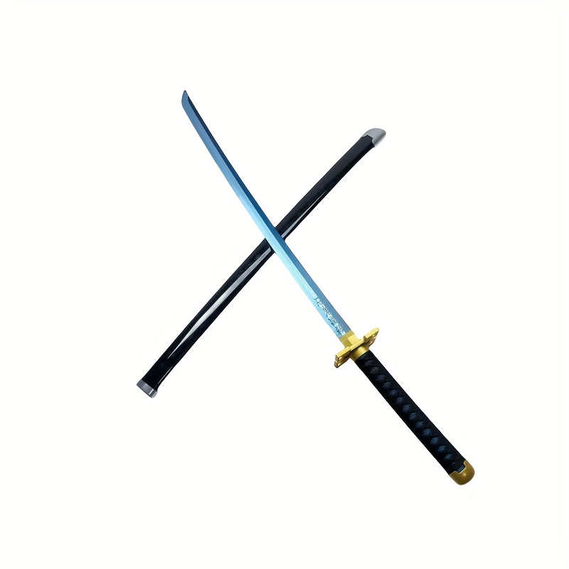 Katana japonesa Iaido, espada samurái de madera, accesorios de  entrenamiento, Cassia, Siamea para Cosplay, 78cm - AliExpress