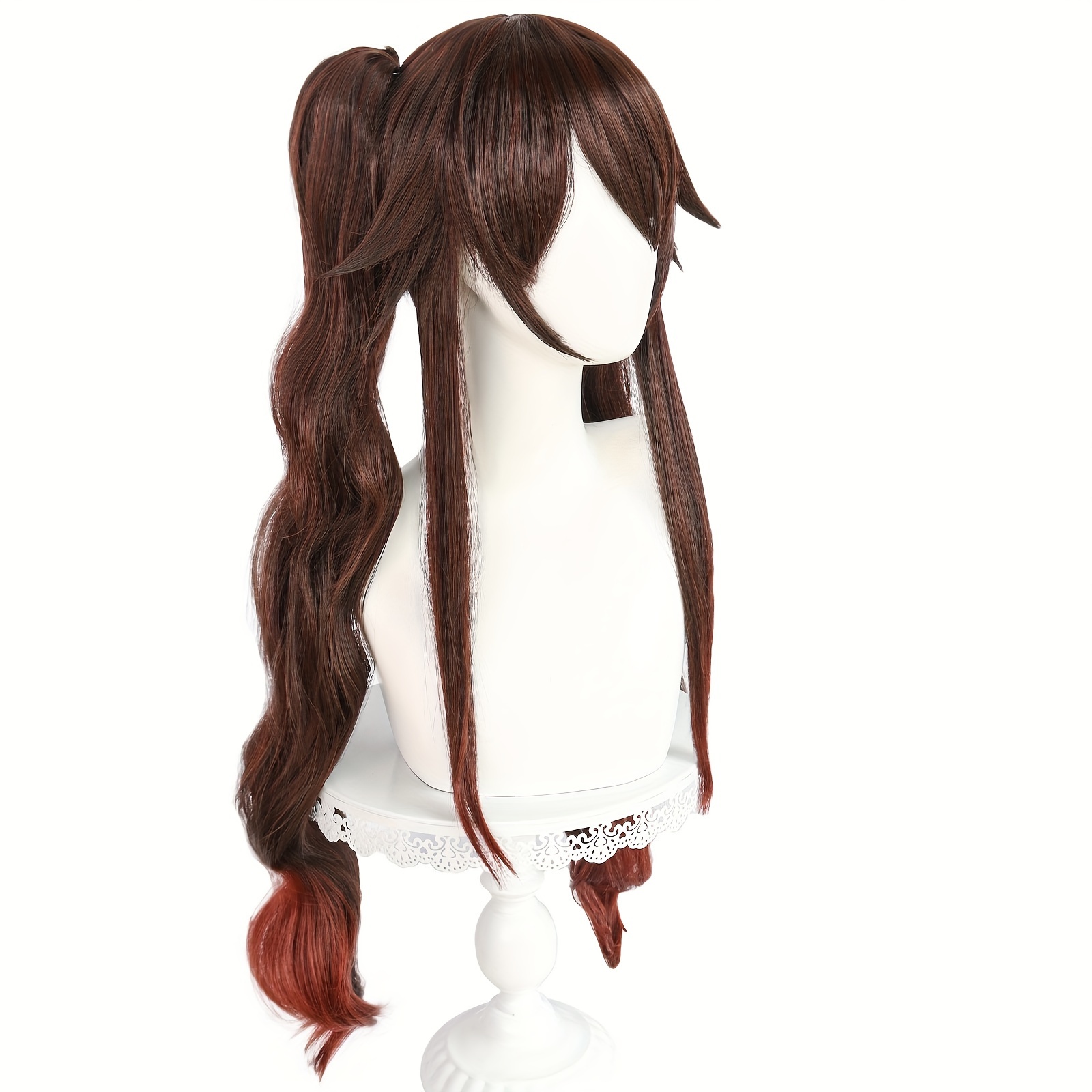 Brown ponytail hotsell wig cosplay