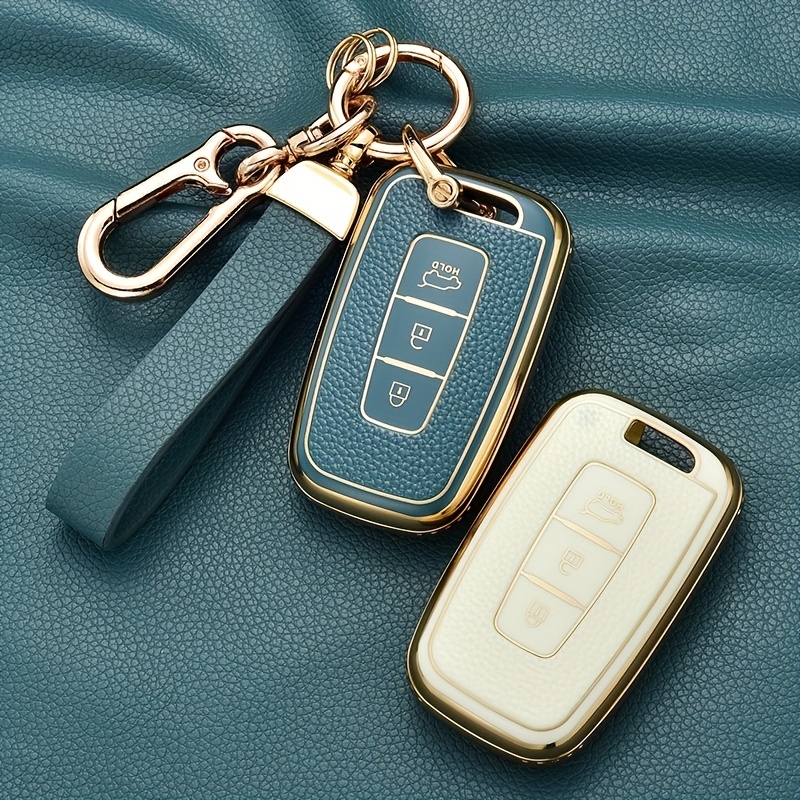 Fashion Car Remote Key Fob Cover Case Holder Protector For - Temu