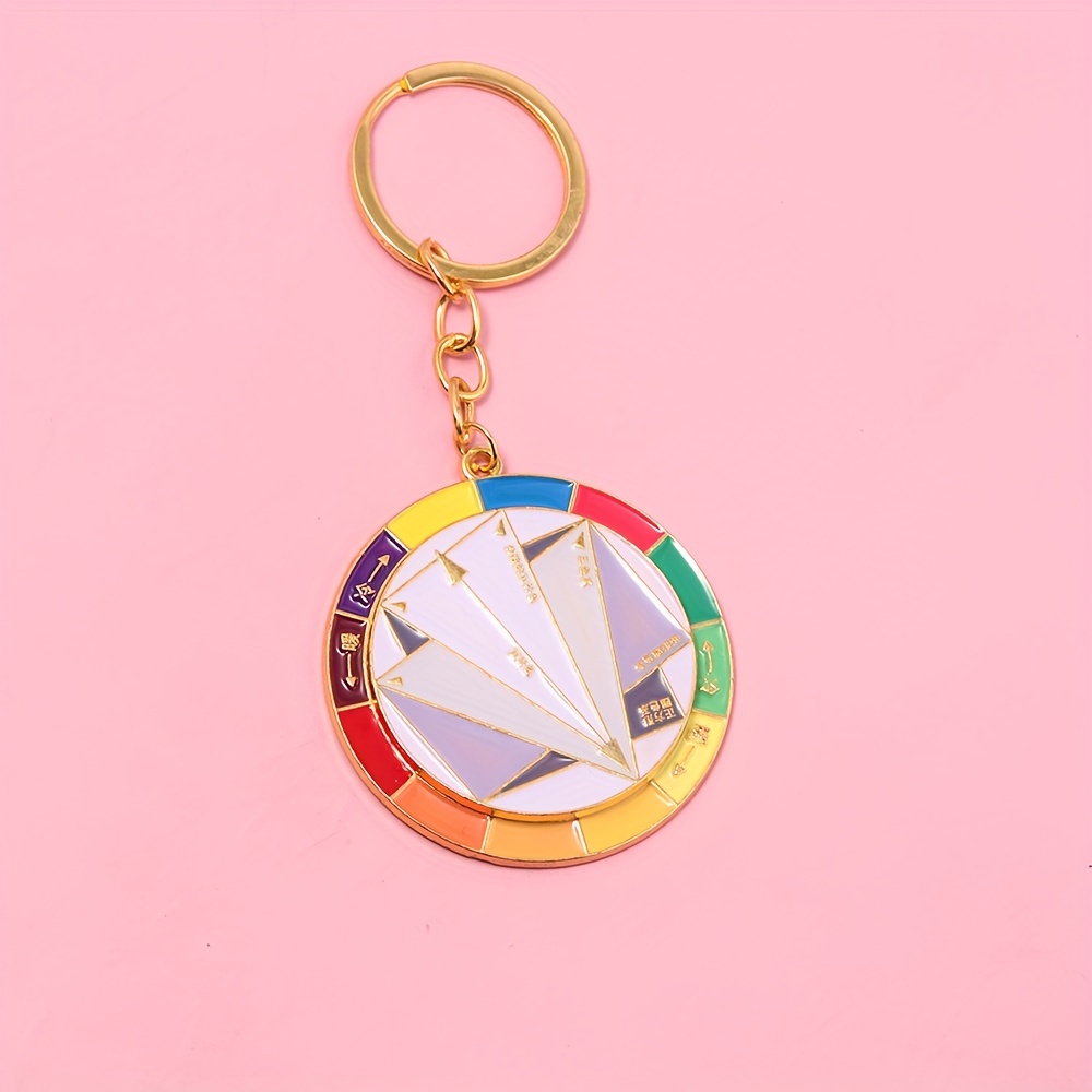 LOUIS VUITTON Enamel Vivienne Bag Charm Key Holder Multicolor