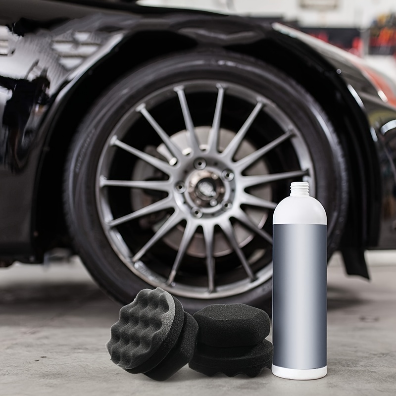 Car Wheel Waxing Sponge Brush High Pressure Cleaner Car Tire - Temu