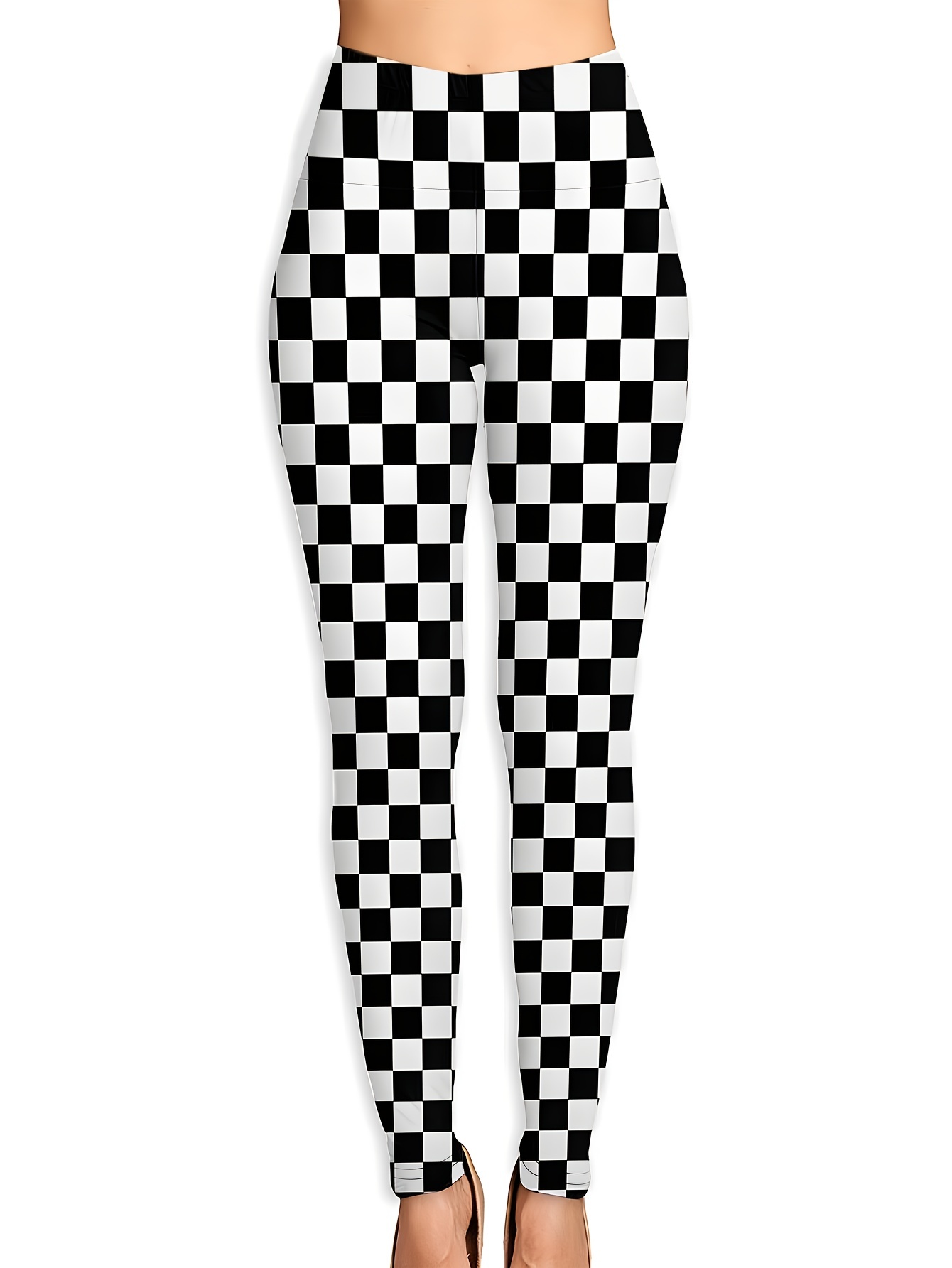 Plaid clearance tight pants