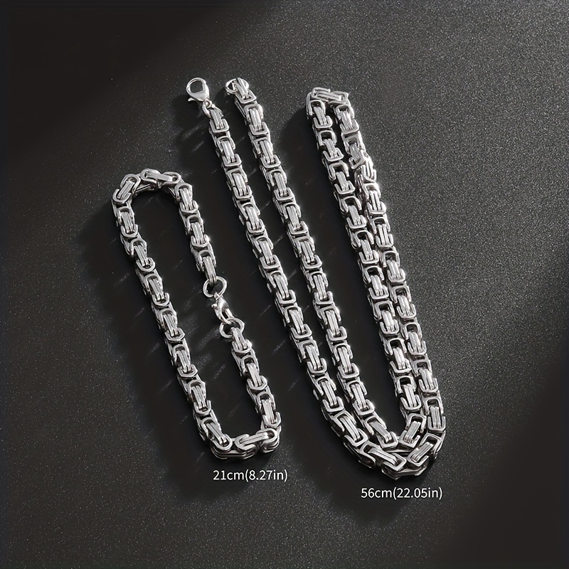 Sleek Stainless Steel Chain