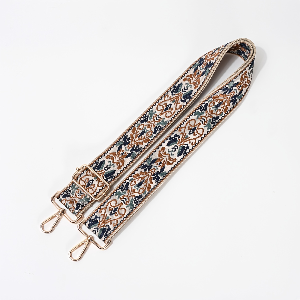 

Trendy Bohemian Style Pattern Shoulder Strap, Adjustable Crossbody Wide Strap, Perfect Replacement Bag Accessories