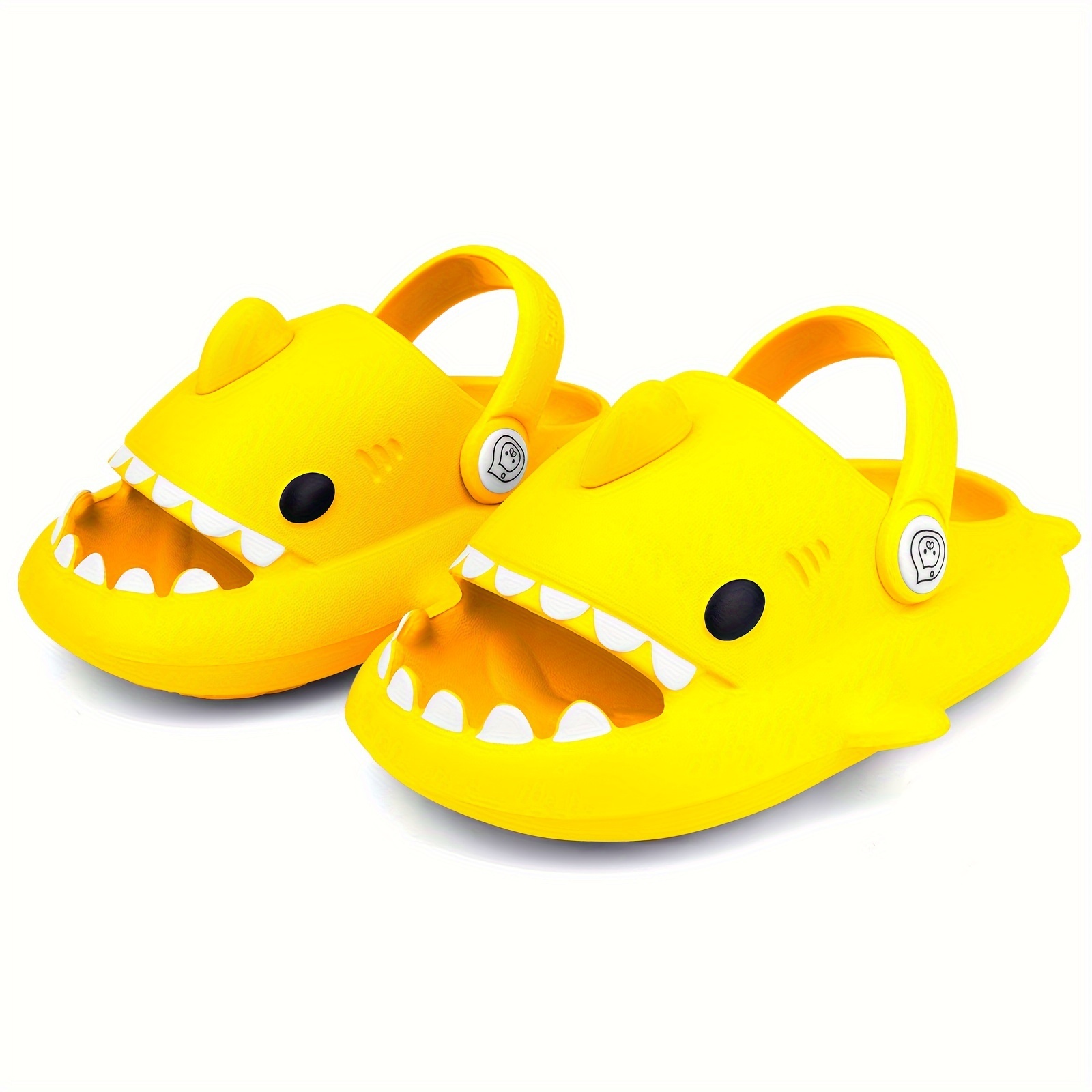 Baby Boys Girls Shark Design Slippers Slides Eva Soft Sole - Temu