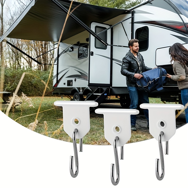 Camping Awning Hook Clips Camper String Light Rope - Temu