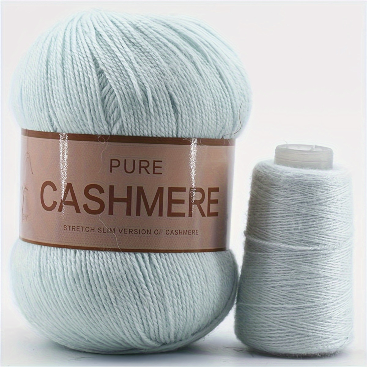 1pc Pure Mongolian Cashmere Yarn Crochet Hand Knitted Cashmere Wool Yarn  Scarves Hats Sweater Thread Yarns 98 Cashmere 1 76oz 0 7oz, Shop On Temu  And start Saving